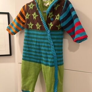 Me Too Knot Romper Bunting 9-12 Months